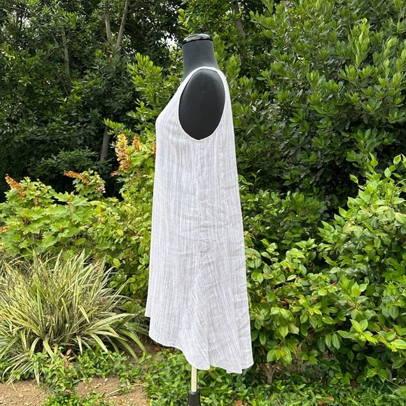 Theory "Alderdale" sleeveless striped shift dress - size 6 - Picture 3 of 4